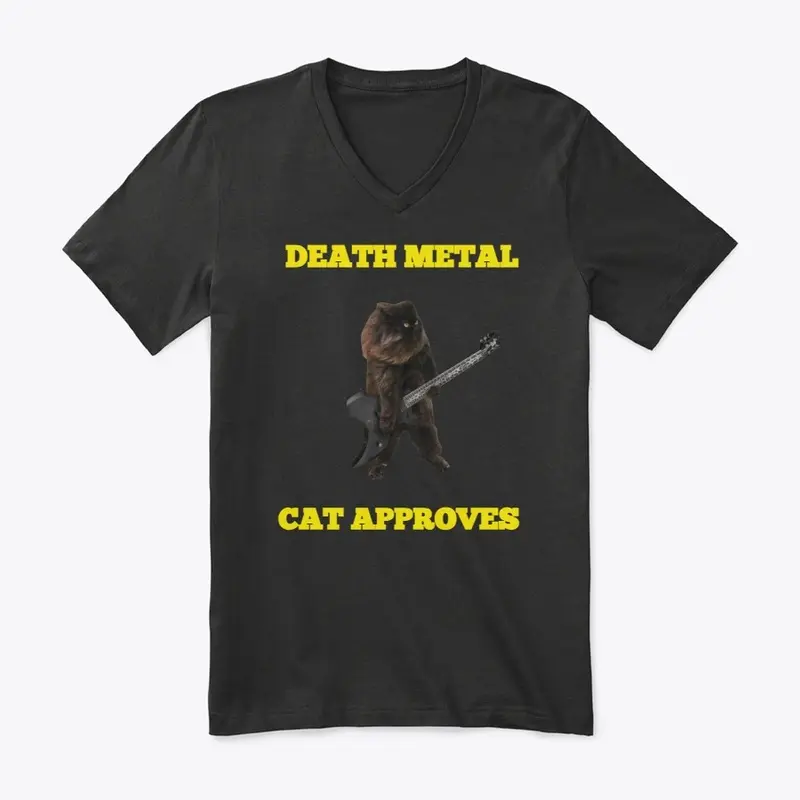 Death Metal Cat Approves